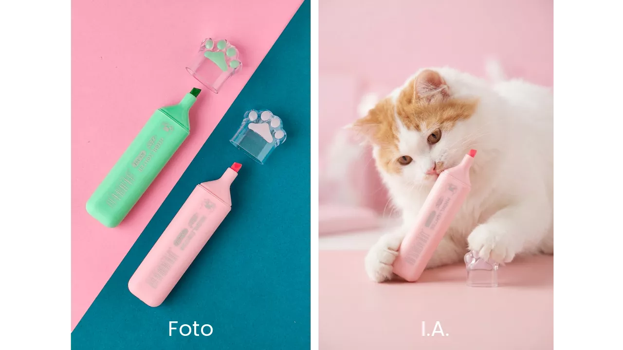 Foto real de produto