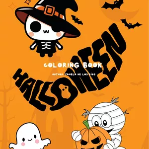 Cover image for Ebook Coloring book Halloween