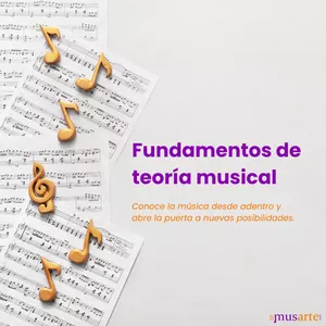 Imagen de portada para Ebook Fundamentos de teoría musical