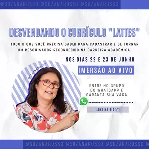 Imagem de capa para o Curso online DESVENDANDO O CURRÍCULO "LATTES"