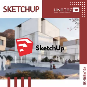 Imagem de capa para o Curso online SketchUp