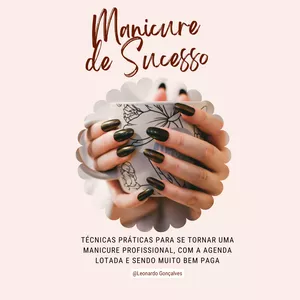 Imagem de capa para o Ebook E-book - Manicure de Sucesso
