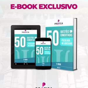 Imagem de capa para o Ebook E-book "50 questões comentadas de Psicologia Jurídica