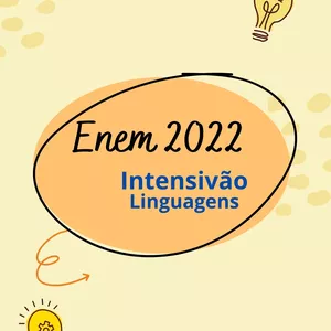 Imagem de capa para o Ebook Apostila INTENSIVÃO LINGUAGENS ENEM 2022