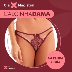 Imagem de capa para o Curso online Calcinha Dama
