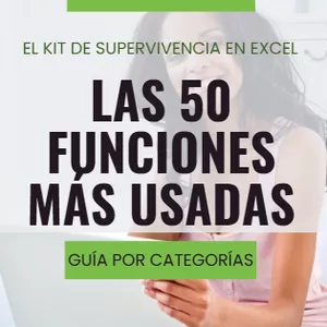 Imagen de portada para Ebook 50 Fórmulas más utilizadas de Excel