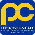 The Physics Cafe . The Maths Cafe  . The Chemistry Cafe  (PMC) logo