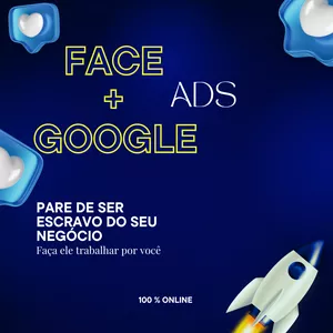 Imagem de capa para o Curso online FACE + GOOGLE ADS