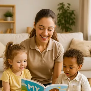 Imagem de capa para o Ebook Profissão Babá - Seu Trabalho tem Valor! 