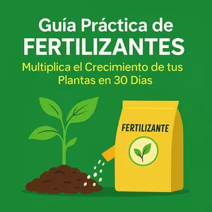 Imagen de portada para Ebook Guía Práctica de Fertilizantes 🌿 Multiplica el crecimiento en 30 días