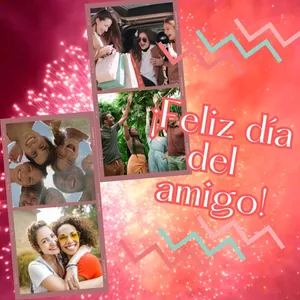 Imagen de portada para Ebook  PLANTILLA DE VIDEO (Tu Historia de Instagram Día del Amigo)