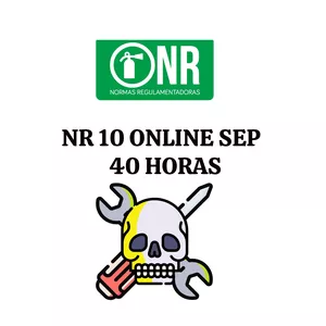 Imagem do curso NR 10 ONLINE SEP 40 HORAS 