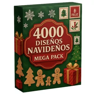 Imagen de portada para Ebook Pack Corte Laser Navideño