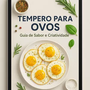 Imagem de capa para o Ebook Guia de Temperos Gourmet