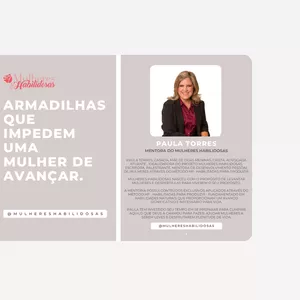Imagem de capa para o Ebook Armadilhas que Impedem uma Mulher de Avançar 