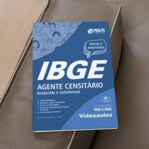 Imagem de capa para o Ebook Apostila IBGE em PDF 2022 - Agente Censitário Municipal (ACM) e Agente Censitário Supervisor (ACS)