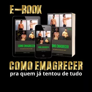 Imagem de capa para o Ebook Emagrecimento para quem já tentou de tudo.