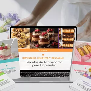 Imagen de portada para Curso online Repostería Creativa y Rentable: Recetas de Alto Impacto para Emprender