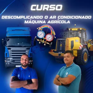Imagem de capa para o Curso online Descomplicando o Ar Condicionado Máquina Agrícola