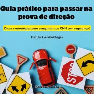Imagem de capa para o Ebook Guia para passar na prova prática de direção veicular 
