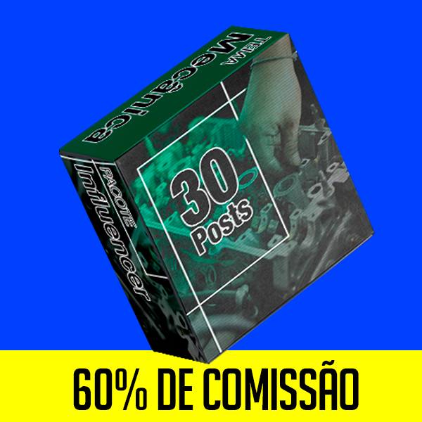 Imagem do curso Pacote de Post para Mecânica - CMZ (30 Posts)