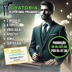 Imagem do curso Oratória: Despertando pregadores