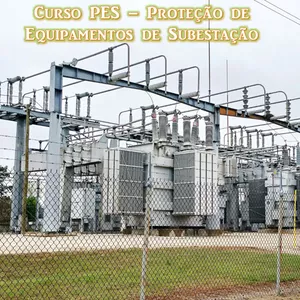 Imagem de capa para o Curso online PES - Proteção de Equipamentos de  Subestação