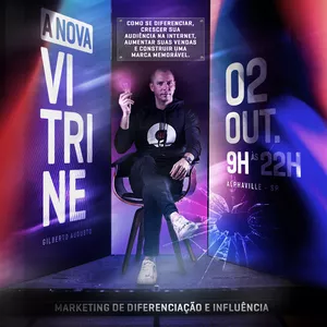 Imagem de capa para o Evento presencial A NOVA VITRINE