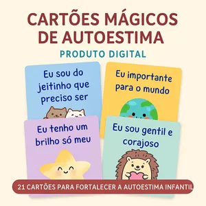 Cartões de Afirmação para Crianças Atípicas