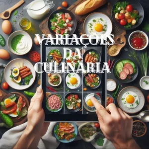 Imagem de capa para o Ebook Variações da culinária 