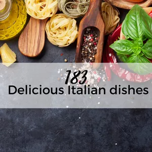 Cover image for Online course 183 Delicious Italian Dishes 