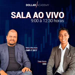 Imagem principal do produto Dollar Academy COM VOCÊ - SALA AO VIVO