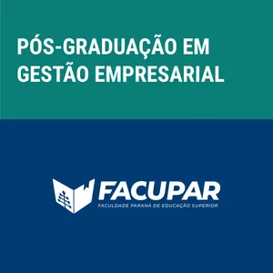 Imagem de capa para o Curso online Pós-Graduação em Gestão Empresarial:: FACUPAR