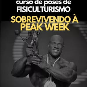 Imagem de capa para o Ebook CURSO DE POSES PARA FISICULTURISMO - SOBREVIVENDO À PEAK WEEK