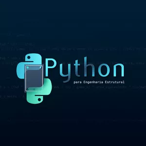 Imagem de capa para o Curso online Python para Engenharia Estrutural