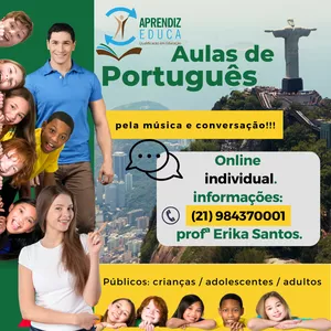 Imagem de capa para o Serviço online Aula de Português Particular Online Individual