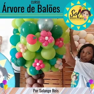 Imagem de Árvore de Balões  criado por Studio Arte & Som  na hotmart