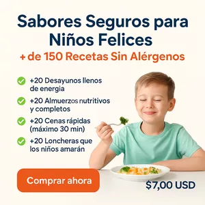 Imagen de portada para Ebook Cuida a tus hijos: La Guía de Recetas para Familias con Alergias e Intolerancias