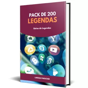 Imagem de capa para o Ebook Pack de 200 Legendas 