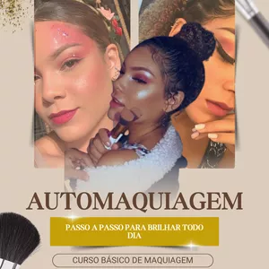 Imagem de capa para o Curso online Automaquiagem Fácil: Passo a Passo para Brilhar Todo Dia