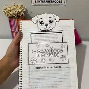 Imagem de capa para o Ebook Textos Interativos - Pequenos Contos e Interpretações 📝❤️
