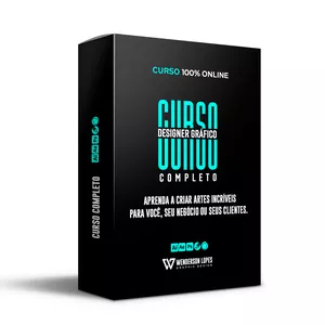 Imagem de CURSO DESIGNER GRÁFICO COMPLETO criado por Wenderson na hotmart