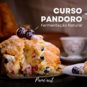 Imagem de capa para o Curso online Curso Panetone Pandoro  Paneartt- O Pane'doro Italiano