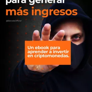 Imagen de portada para Ebook "El secreto para generar más ingresos. Un Ebook para aprender a invertir en criptomonedas"