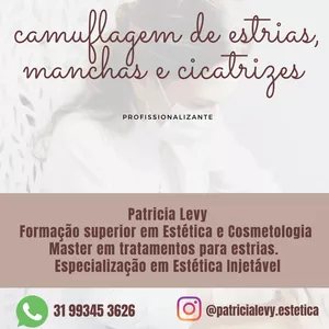 Imagem de capa para o Ebook Passo a Passo teórico para se tornar uma especialista em Camuflagem de Estrias, Manchas e Cicatrizes.