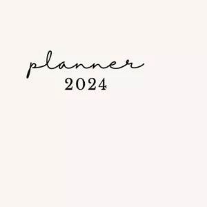 Imagem de capa para o Ebook Planner 2024