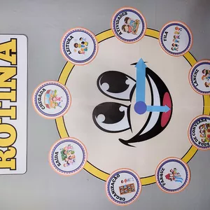 Imagem de capa para o Ebook Relógio de Rotina