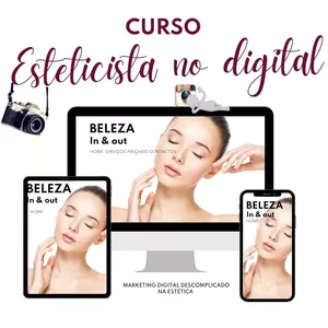 Imagem de capa para o Curso online ESTETICISTA NO DIGITAL