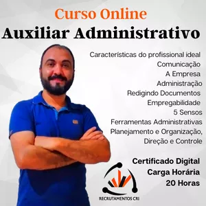 Imagem do curso Curso Auxiliar Administrativo