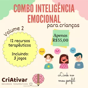 Imagem principal do produto Combo Inteligência Emocional para crianças (Volume 2)